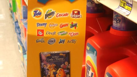 P&G 'Lady & the Tramp' Aisle Violator