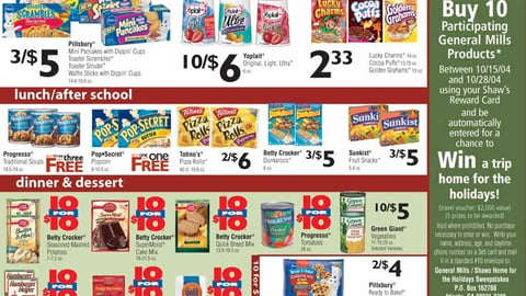 Shaw's/General Mills Feature