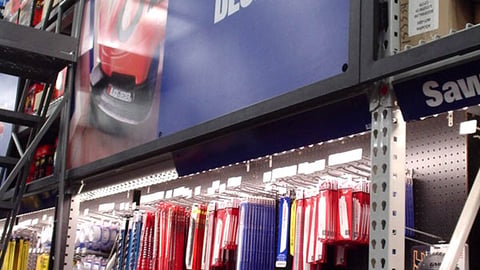 Lowe's Tool World Black & Decker Bay