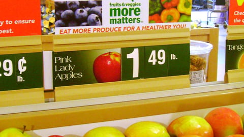 Stop & Shop 'More Matters' Sign