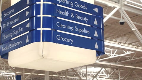 Wal-Mart Directional Signage