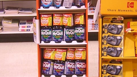 Vicks Dual Product Display