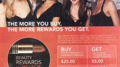Rite Aid/Revlon Beauty Rewards Feature