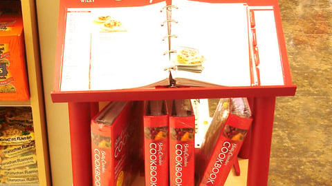 Betty Crocker Cookbook Floorstand