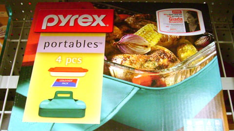 Pyrex 'Giada' Packaging