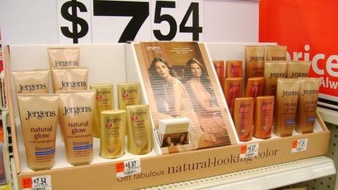 Jergens Natural Glow Shelf Tray