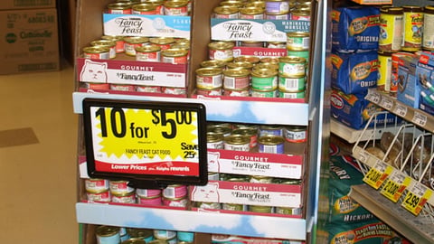 Fancy Feast 'Together We Can' Floorstand