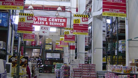 BJ's Tire Department