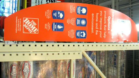 Home Depot Eco Options Violator