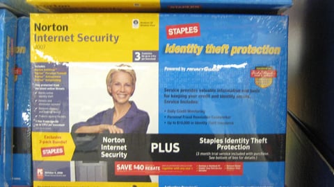 Staples/Norton Software Packaging