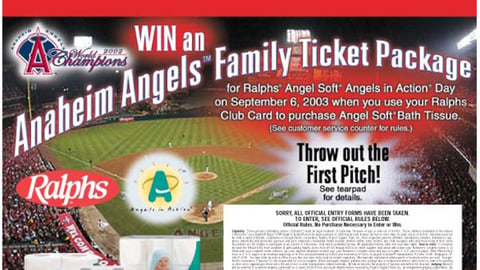 Angel Soft/Ralphs Sign