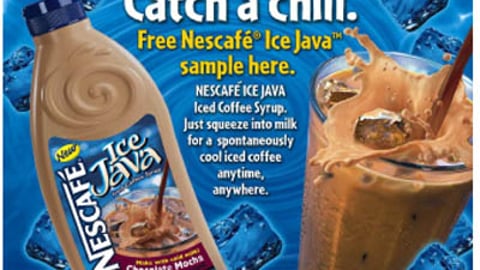 Nescafe Ice Java Indoor Sign