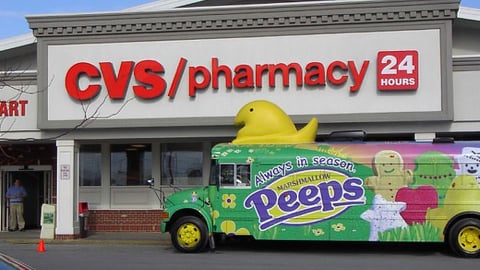 Peeps Bus at CVS