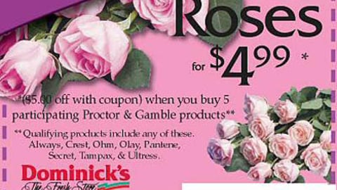 Dominick's/P&G Roses Offer
