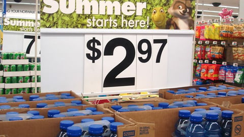 Wal-Mart 'Over the Hedge' Pallet Header