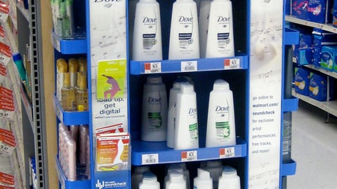 Dove Walmart 'Soundcheck' Floorstand