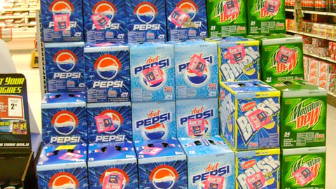 Winn-Dixie/PepsiCo 'Stay on Track' Endcap