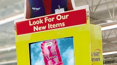 Wal-Mart TV Screen