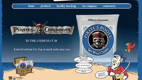 Pirate's Booty 'Stranger Tides' Home Page