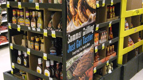 Kroger 'Summer Grilling' Display