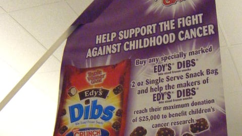 Edy's Dibs Giant 'Triple Winner' Pennant