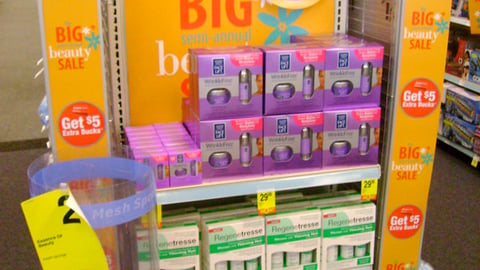 CVS 'Semi-Annual Beauty Sale' Endcap