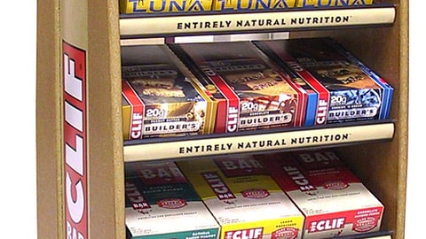 Clif Bar Sustainable Display Series Floorstand