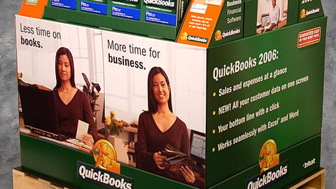 QuickBooks 2006 Pallet Display