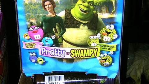 M&M's Minis 'Shrek 2' Counter Display