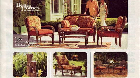 Wal-Mart 'Better Homes & Gardens' Furniture Ad