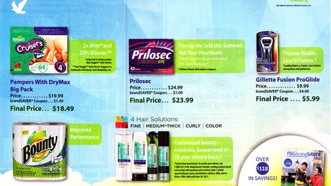 P&G Shaw's 'brandSaver' FSI