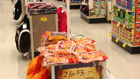 Walgreens Masterfoods Dump Bin
