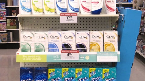 Kmart P&G 'brandSaver' Endcap
