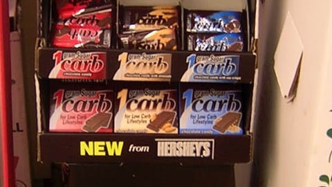 Hershey Carb Display