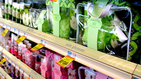 Rite Aid Pure Spring In-Line Merchandising