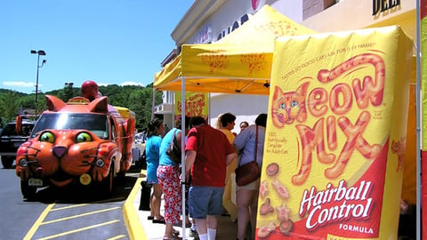 Meow Mix Retail Event