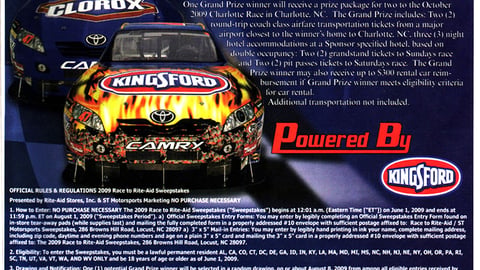 Clorox 'Race To Rite Aid' Feature