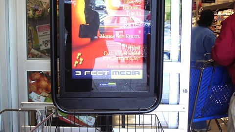 Scrolling Ad Sign