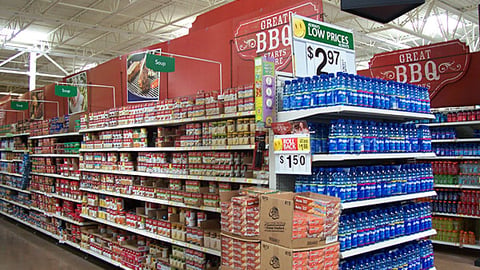 Wal-Mart 'Great BBQ Starts Here' Signage