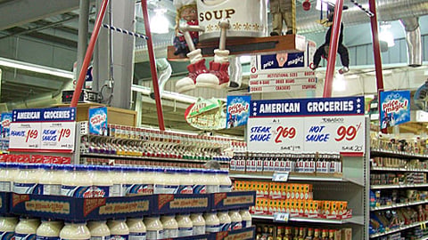 Jungle Jim's Campbell's Swing Display