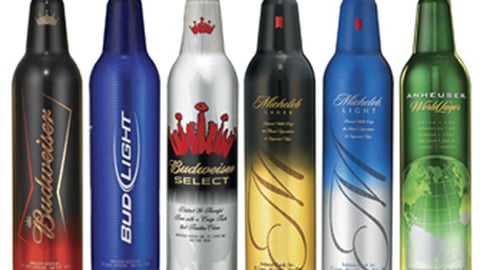 Anheuser-Busch Aluminum Bottles