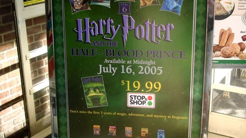 'Harry Potter' Sign