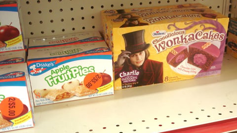 Hostess 'Wonkacakes' Packaging