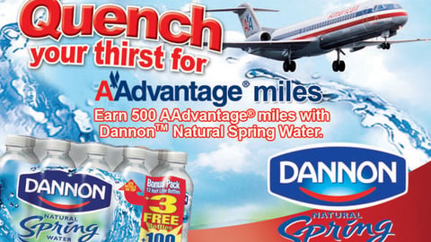 Walgreens Dannon AAdvantage Miles Feature