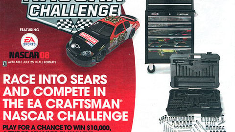 Sears Craftsman 'NASCAR Challenge' Feature