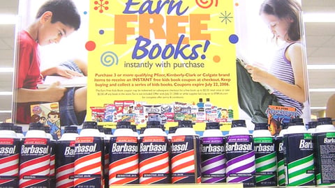 Albertsons Free Book Offer Endcap