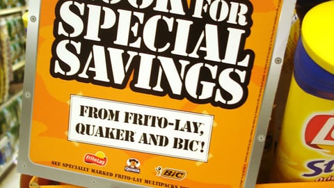 Frito-Lay Promotional Sign