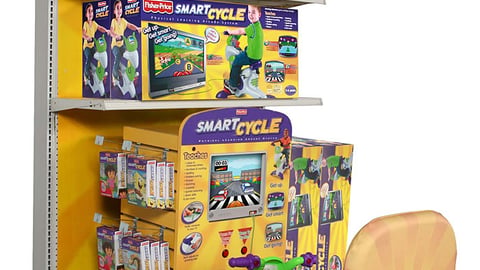 Fisher-Price Smart Cycle Powered Endcap
