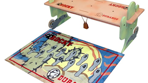 Rocky Shoe Bench