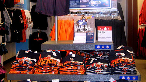 JCPenney NFL Sweeps Display